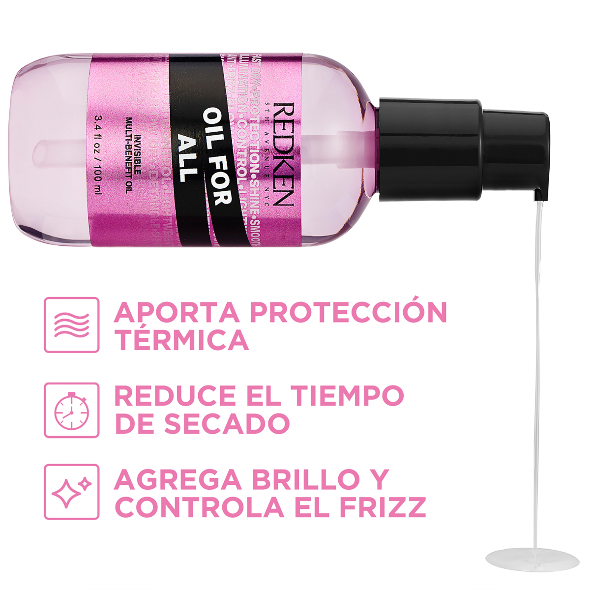 ACEITE LIGERO MULTIBENEFICIOS PARA TODO DE CABELLO